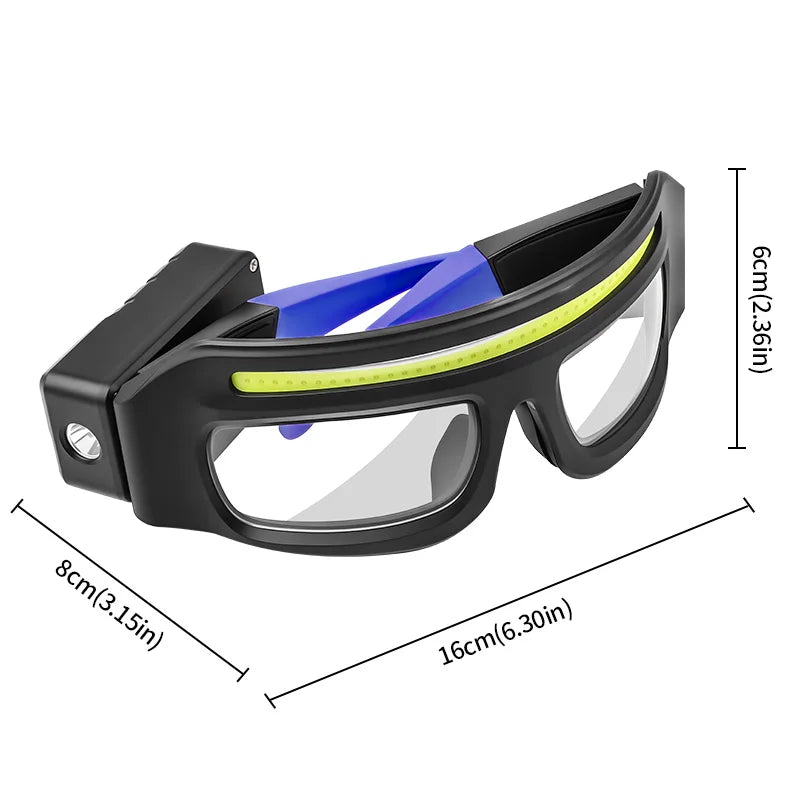 SafiraHomes LED Safety Glasses