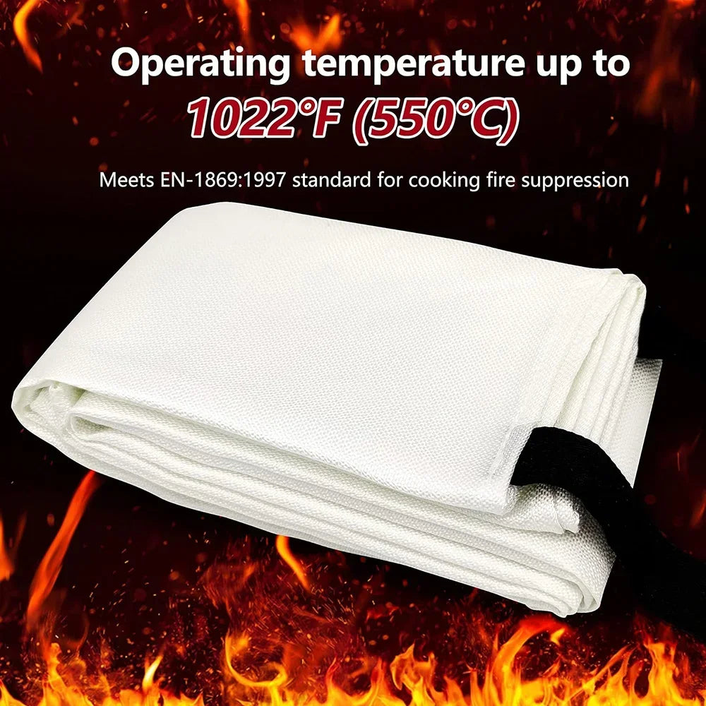 SafiraHomes™ Emergency Fire Blanket